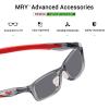 Mryok Replacement Nosepieces Nosepads for Oakley Twentysix.2 OO9177 - Clear Euro Fit view 4