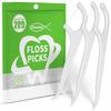 200pcs Floss Sticks Dental, Triple Clean Advanced Clean Dental Floss Stick, Easy and Simple to Use Tooth Floss Picks, Smoothly Work on Tight Teeth Floss Sticks, Keeps Your Mouth Fresh and Clean view 1