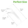 200pcs Floss Sticks Dental, Triple Clean Advanced Clean Dental Floss Stick, Easy and Simple to Use Tooth Floss Picks, Smoothly Work on Tight Teeth Floss Sticks, Keeps Your Mouth Fresh and Clean view 2