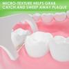 200pcs Floss Sticks Dental, Triple Clean Advanced Clean Dental Floss Stick, Easy and Simple to Use Tooth Floss Picks, Smoothly Work on Tight Teeth Floss Sticks, Keeps Your Mouth Fresh and Clean view 3