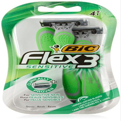 Bic Flex-3 Sensit Blister Pack of 3