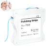 AISEELY Dental Polishing Strips, Dental Abrasive Strips, 1Pc Whitening Strip, 4mm Tooth Sandpaper Thickness Teeth Resin Tooth Interdental Grinding Tool, 6m/Rolls/Box (Blue-Fine) view 1