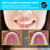 AISEELY Dental Polishing Strips, Dental Abrasive Strips, 1Pc Whitening Strip, 4mm Tooth Sandpaper Thickness Teeth Resin Tooth Interdental Grinding Tool, 6m/Rolls/Box (Blue-Fine) view 3