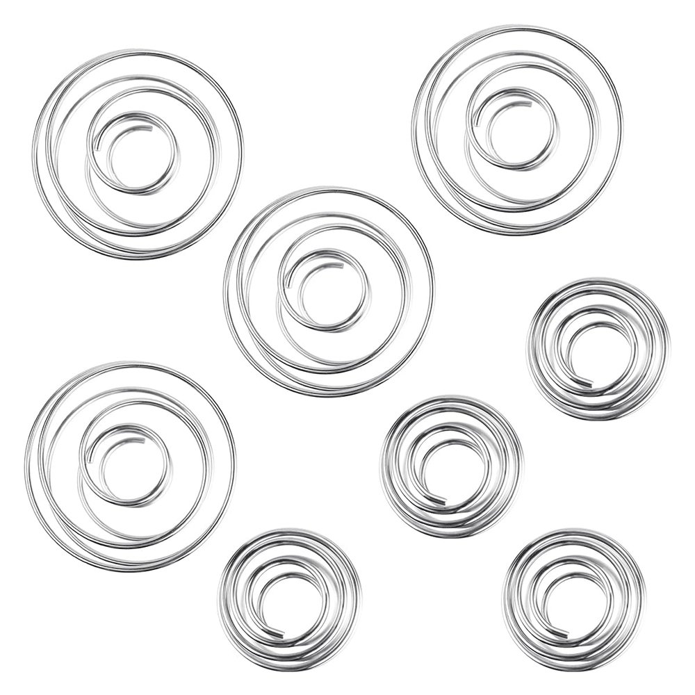 8 Pcs 304 Stainless Steel Shaker Balls 2 Sizes Milkshake Protein Balls Replacement Shaker Bottle Balls for Drinking Bottle Cup