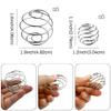 8 Pcs 304 Stainless Steel Shaker Balls 2 Sizes Milkshake Protein Balls Replacement Shaker Bottle Balls for Drinking Bottle Cup view 2