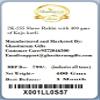 Ghasitaram Gifts Rakhi for Brother Rakhis Online - 2K-255 Shree Rakhi with 400 GMS of Kaju katli view 2