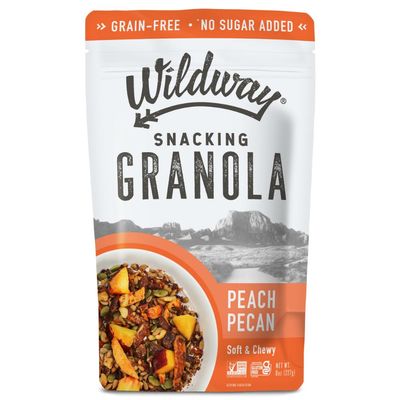 Wildway Keto, Vegan, Gluten-free, Grain-free Granola - Peach Pecan - 8oz