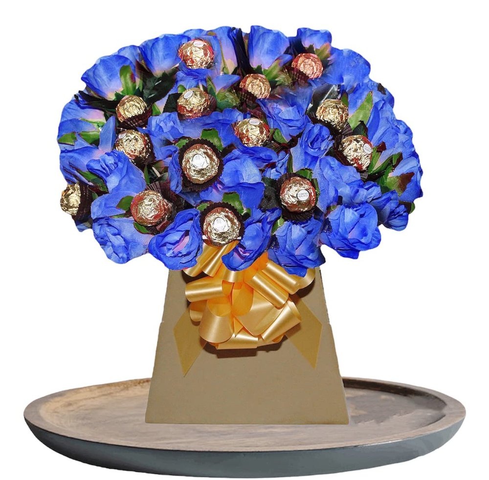 Fathers Day Chocolate Gift Box For Dad Hamper Ferrero Rocher Lindor Bouquet Birthday Present Cadbury Sweets Candy