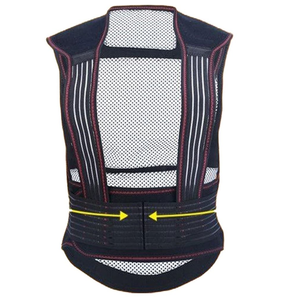 Magnetic Self-Heating Vest Back Brace Support Belt Posture Corrector for Men Women Waist Brace Spine Shoulder Lumbar Protection Heat Belt Strap Slimming (Size : Medium) (Large) (X) needed
