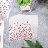 INHEMING 48 pcs Party Napkins,Polka Dot Paper Napkins,White and Rose Gold Napkins,Birthday Party Serviettes, for Daily Use and Party Decoration 33x33cm view 4