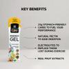 Healthspan Elite Energy Gels (24 Gels) | 25g Dual Source Fast Acting Carbs | 3 Electrolytes- Sodium, Potassium & Calcium | Vegan (Passion Fruit) view 3