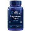 Life Extension L-Arginine, 700mg, high dose, 200 Vegan Capsules, Gluten Free, Vegetarian, Soy Free, GMO Free