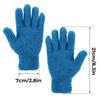 2 Pairs Microfiber Dusting Gloves Cleaning Gloves Flexible No Shedding Microfiber Dust Cleaning Glove Wipes, Dust Gloves for Cleaning Furniture, Lamp and Hard-to-Reach Corner Gap view 3
