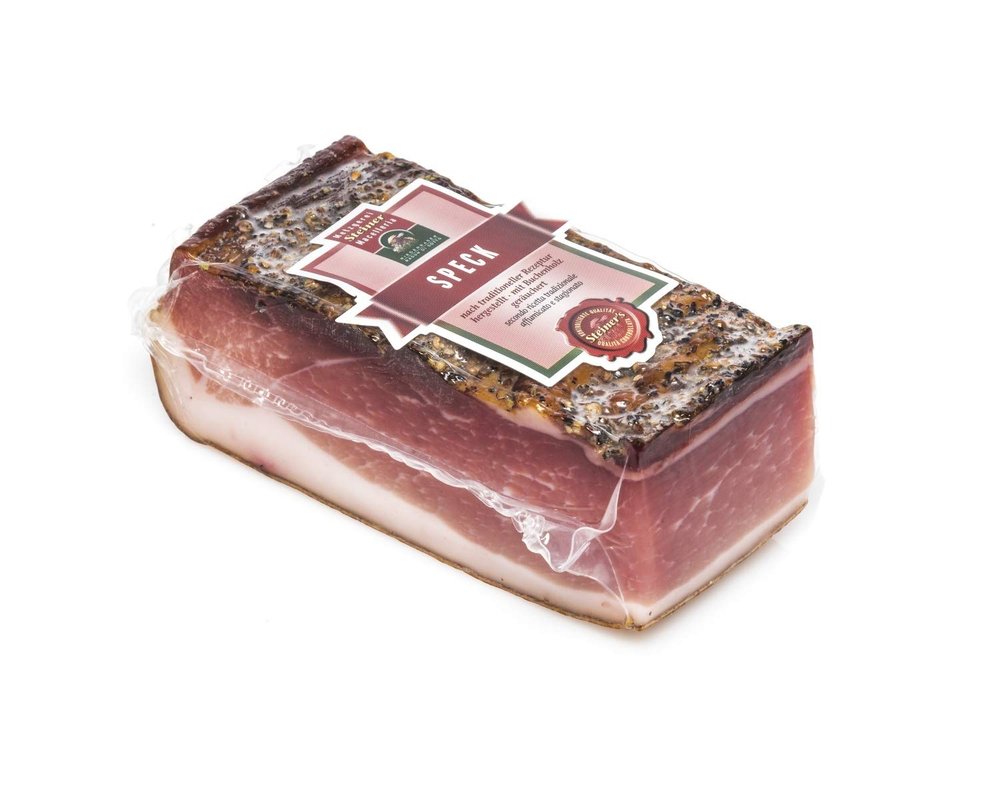 House Speck Bacon Steiner core Piece Approx. 475 gr.