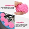 8Pcs Reusable Laundry Washing Ball PVC Laundry Scrubbing Balls Washer Balls Washing Machine Dryer Cleaning Soften Clothes Wash Ball(Type B) view 4