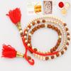Ghasitaram Gifts Rakhi for Brother Rakhis Online - 612 Premium Rakhi Bracelet with 200 GMS of Besan Barfi and 200 GMS of Kaju Katli view 1