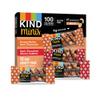 KIND Bar Minis, Peanut Butter Dark Chocolate & Dark Chocolate Cherry Cashew, Variety Pack, Gluten Free, 100 Calories, Low Sugar, Pack of 80 view 1