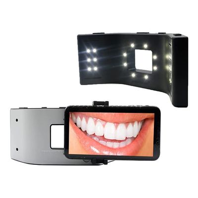 6500K Dental Photography LED Mobile Holder, Mobile Dental Photography Light, Dental Oral LED Light for Mobile Photography, Dental Photography Equipment for Fill Light