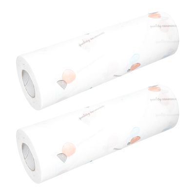 TOPBATHY Washable Dish Cloths Kitchen Paper Towels Absorbent Cleaning Cloths Set of 2