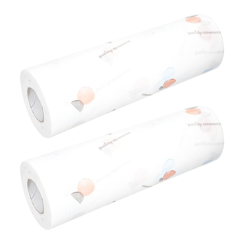 TOPBATHY Washable Dish Cloths Kitchen Paper Towels Absorbent Cleaning Cloths Set of 2