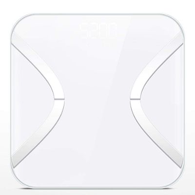 YYDS Weighing Scale Bathroom Scales Body Fat Scales Auto Recognition Body Composition Monitor Bathroom Scales Scale (Color : White)