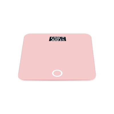 YYDS Weighing Scale Bathroom Scales Weighing Scales Household Healthy Body Scales Precision Adult Weight Scales Bathroom Scales Scale (Color : Pink)