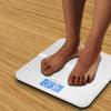 YYDS Weighing Scale Bathroom Scales Accurate Bathroom Body Scale Smart Electronic Health Balance Toughened Glass LCD Bathroom Scales Scale (Color : Sliver) view 3