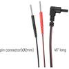 QUEAMBLER Tens Electrode Connection Cable DC 2.35 Male 2.0 mm with Female Connection (Pack of 4) view 3