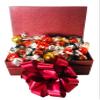 Chocolate Gift Box HamperLindt Lindor Caramel Milk Dark Orange Mint Hazlenut Fudge White Hamper Bouquet Birthday Personalise (Small) view 1