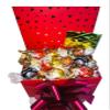 Chocolate gift box hamper sweets candy bouquet flower roses gift him her birthday wedding present milk orange hazlenut view 1