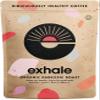 EXHALE Organic Wholebean Coffee - NEW LARGE 450G PACK - Mycotoxin Free & Suitable for Bulletproof Coffee. Single Origin and 100% Arabica Beans (Dark Roast, 450g) view 1
