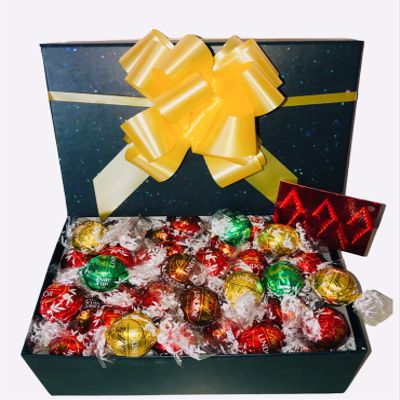 Chocolate Gift Box Hamper Ferre Rocher Lind Lindor birthday Present Bouquet Lindor Hamper Birthday wedding (Small)