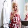 ROARex All-Natural Eco Friendly Kids Toothbrush Made from Plants - Giraffe 4-36m - Baby to Toddler - Mint/Rose - 4pk | 1% for The Planet Product view 2