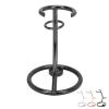 Safety Razor Stand, Stainless Steel Shaving Classic Holder Compatible Storage Shave Brush Extra Stability Weighted Non slip Bottom Modern Fast Drying Design Prolong Life for Man Bathroom (Black) view 3