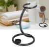Safety Razor Stand, Stainless Steel Shaving Classic Holder Compatible Storage Shave Brush Extra Stability Weighted Non slip Bottom Modern Fast Drying Design Prolong Life for Man Bathroom (Black) view 4