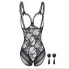 Sexy Lingerie Outfits 124 Sexy Sexy Lingerie Plus Size Bodysuit Plus Size Fat Mm Europe and America Black XXL view 1