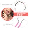 2 Pcs Facial Hair Remover Spring Facial Hair Epilator Spring Face Hair Remover Manual Epilator Spring Facial Hair Roller Threading Epilator Tools view 2