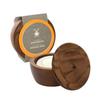 MHLE Shaving Soap Set - wooden bowl, sea buckthorn shaving soap, all skin types - fruity & fresh - 65g view 3