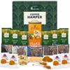 Hatties Gifts Coffee Gift Set  Taylors Coffee Bags, Shortbread Biscuits, Caramel Stroopwafels & Swizzle Sticks  Luxury Food Hamper for Men and Women view 1