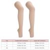 23 to 32mmHg Compression Stockings, L to XXL Optional Open Toe Thigh High Graduated Compression Sock for Man and Woman Daily Sport and Sitting, Spider Veins Socking for Edema Tired Relieving(L) view 2