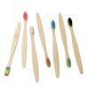 10/20/40PCS Children's Colorful Toothbrush Bamboo Tooth Brush Set Soft Bristle Charcoal Bamboo Toothbrushes Oral Care (40PCS) view 2