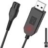 Newding 4.3V A00390 Charger Cable Compatible with Philips One Blade QP2520, QP2620, MG3720, MG3730, MG5730, BT3206, MG3710, MG5720, BT3208 Shaver Charging Cable, 5ft USB Razor Power Cord view 1