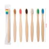 10/20/40PCS Kids Colorful Bamboo Toothbrush Set Soft Bristle Charcoal Teeth Whitening Bamboo Toothbrushes Soft Oral Care (20) view 3