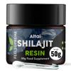 Feel Supreme - Natural Black Altai Shilajit Resin - 100% Pure Shilajit, Additive Free, 80 Trace Minerals Including Magnesium, Fulvic Acid, and Zinc Ethically Sourced, Shilajit for Men and Women - 50g view 1