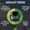 Feel Supreme - Natural Black Altai Shilajit Resin - 100% Pure Shilajit, Additive Free, 80 Trace Minerals Including Magnesium, Fulvic Acid, and Zinc Ethically Sourced, Shilajit for Men and Women - 50g view 4