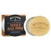 Scottish Fine Soaps Thistle & Black Pepper Shaving Soap 100 g in Ceramic Jar view 1
