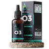SafeFine Omega 3 Liquid Vegan Drops - DHA from Algae Oil - 60 ml Dropper Bottle - 2000 mg per Serving Plant Based Algae Source Supports Heart Brain & Eyes view 1