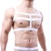 YUFEIDA Men's Body Chest Harness Belt Elastic Halter Nylon Stretchy Shoulder Strap Clubwear Costumes Belts view 3