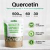 Quercetin Complex 1000mg Per Serving | Quercetin Supplement | Antioxidant Supplement for Immune Support | 98% Purity Extract | 60 Capsules | High Potency Quercetin Complex view 3