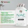 NAC Supplement 750mg | Vegan Capsules | N-Acetyl-Cysteine Amino Acid - High Bioavailability - Providing Non Toxic Stable Form of L-Cysteine - EU Made to ISO and GMP Standards (30) view 4